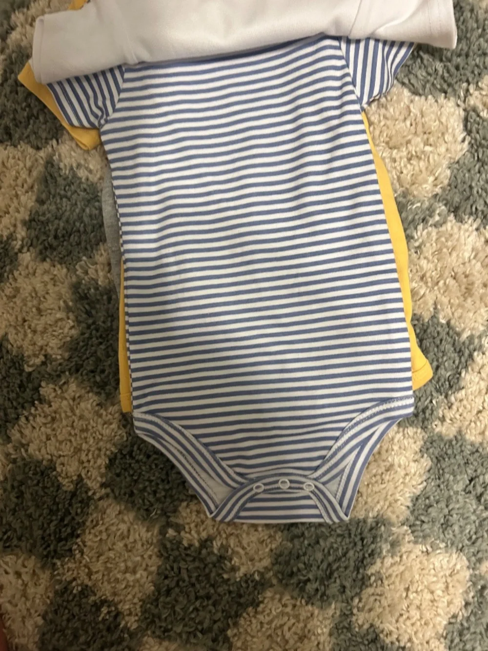 Baby boy truck themed onsies